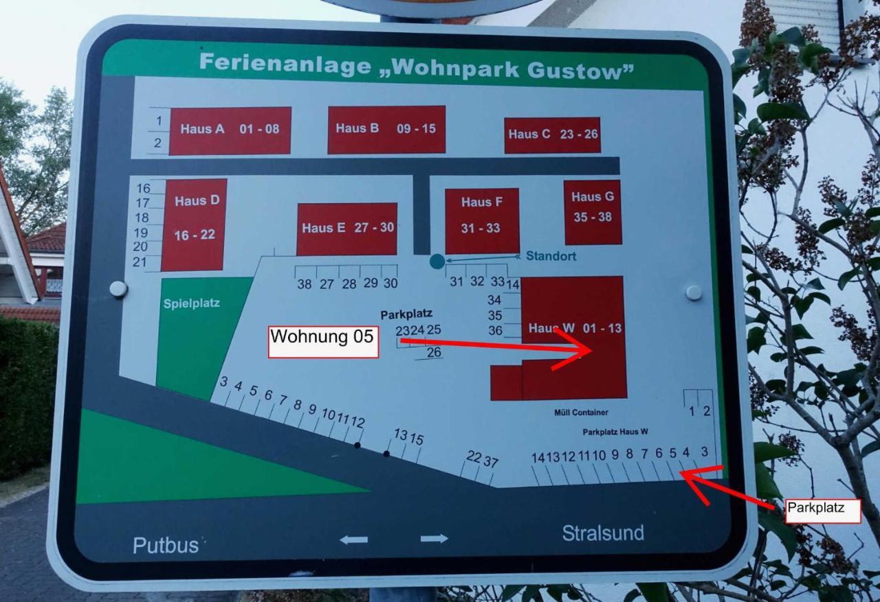 Ferienwohnung Mit Terrasse Gustow  Exterior foto